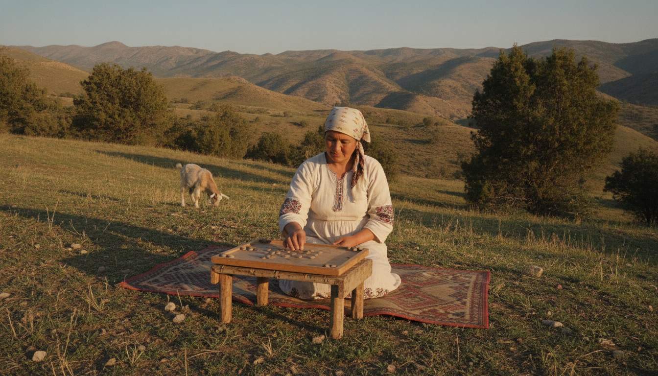 Uzbekistanlik ayol, kazino o'yinlari bilan